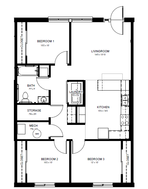 1155 14th Ave NW 3-4 Beds Apartment, Affordable for Rent - Photo Gallery 10